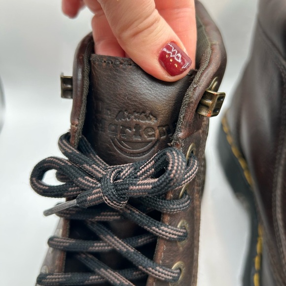 NEW RARE Vintage Dr Martens 939 Made in England Ben Boots Sz Men’s 10 Brown 90’s - Picture 9 of 16